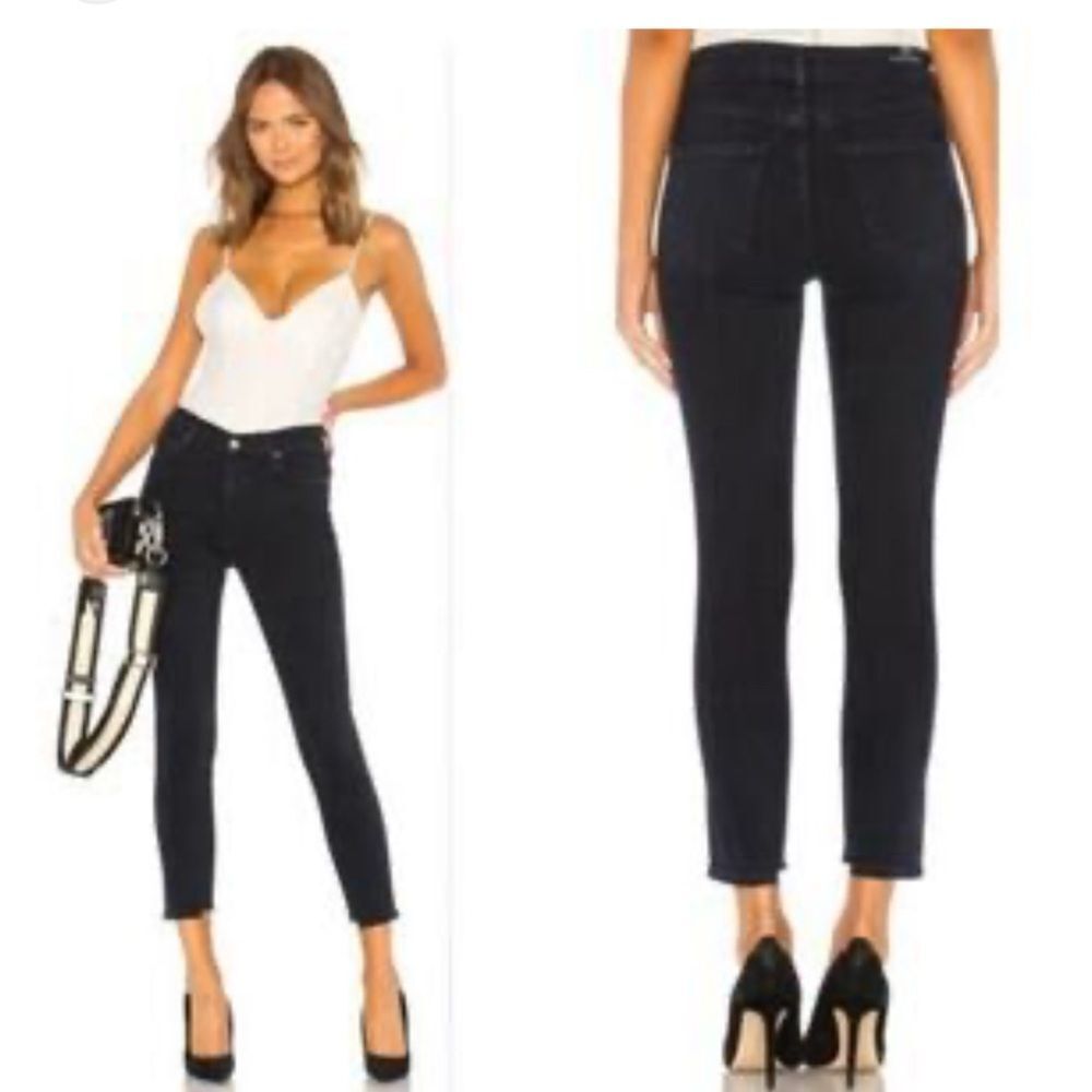 Citizens of Humanity Rocket Crop High Rise Skinny Jeans